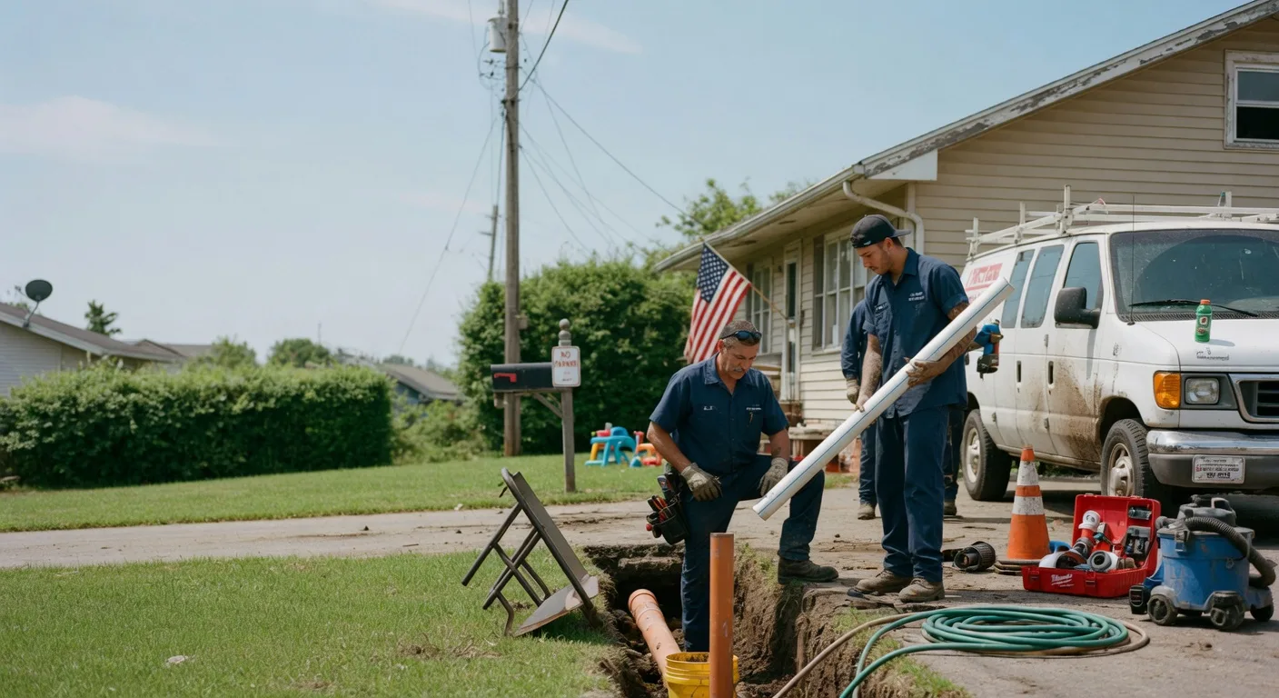 Sewer Line Inspection in Hughes Springs, TX